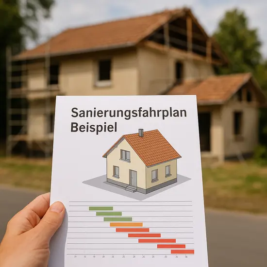 Sanierungsfahrplan Beispiel